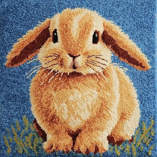 Rqwybcaxn Diy Knüpfkissen Zum Selber Knüpfen Knüpfhaken-Set Braunes Kaninchen,3D-Kissen,Materialien,Paketbezug,Knüpfhaken-Set,Kissen-Stickset,Bastel- Und Heimdekoration 43X43Cm Rqwybcaxn Diy Knüpfkissen Zum Selber Knüpfen Knüpfhaken-Set Braunes Kaninchen,3D-Kissen,Materialien,Paketbezug,Knüpfhaken-Set,Kissen-Stickset,Bastel- Und Heimdekoration 43X43Cm von Rqwybcaxn