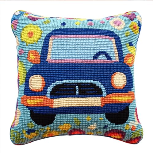 Rqwybcaxn Diy Knüpfkissen Zum Selber Knüpfen Knüpfhaken-Set Cartoon-Auto Diy-Haken,Gestrickt,Bestickter Teppich,Kissen,Stickerei,Knüpfhaken-Teppich-Set 43X43Cm Rqwybcaxn Diy Knüpfkissen Zum Selber Knüpfen Knüpfhaken-Set Cartoon-Auto Diy-Haken,Gestrickt,Bestickter Teppich,Kissen,Stickerei,Knüpfhaken-Teppich-Set 43X43Cm von Rqwybcaxn