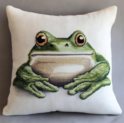 Rqwybcaxn Diy Knüpfkissen Zum Selber Knüpfen Knüpfhaken-Set Karikatur, Grüner Frosch,3D-Kissen,Materialien,Paketbezug,Knüpfhaken-Set,Kissen-Stickset,Bastel- Und Heimdekoration 43X43Cm Rqwybcaxn Diy Knüpfkissen Zum Selber Knüpfen Knüpfhaken-Set Karikatur, Grüner Frosch,3D-Kissen,Materialien,Paketbezug,Knüpfhaken-Set,Kissen-Stickset,Bastel- Und Heimdekoration 43X43Cm von Rqwybcaxn