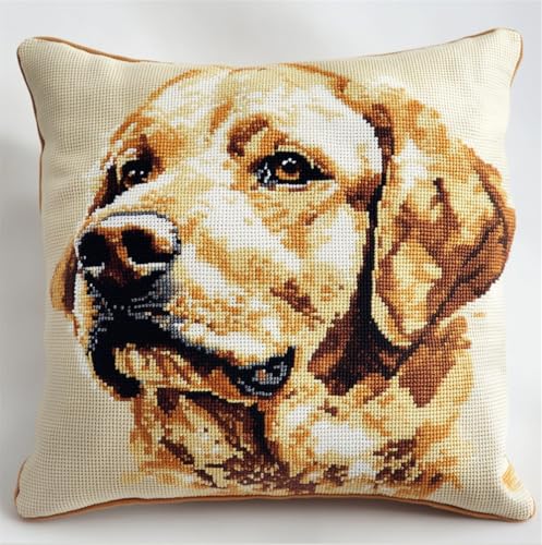 Rqwybcaxn Knüpfkissen Zum Selber Knüpfen,Labrador,Knüpfen Set Handgemachte Geschenke Knüpfteppich Für Kinder Und Erwachsene Knüpfset,43X43Cm Rqwybcaxn Knüpfkissen Zum Selber Knüpfen,Labrador,Knüpfen Set Handgemachte Geschenke Knüpfteppich Für Kinder Und Erwachsene Knüpfset,43X43Cm von Rqwybcaxn
