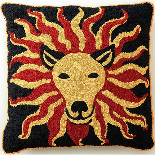 Rqwybcaxn Knüpfkissen Zum Selber Knüpfen Knüpfhaken-Sets Riesiger Sonnenesel 3D-Kissen,Materialpaket,Bezug,Knüpfhaken-Set,Kissen-Stickset,Bastel- Und Heimdekoration 43X43Cm Rqwybcaxn Knüpfkissen Zum Selber Knüpfen Knüpfhaken-Sets Riesiger Sonnenesel 3D-Kissen,Materialpaket,Bezug,Knüpfhaken-Set,Kissen-Stickset,Bastel- Und Heimdekoration 43X43Cm von Rqwybcaxn