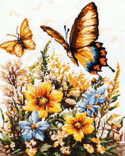 Rqwybcaxn Kreuzstich Stickpackungen Vorgedruckt Set Erwachsene,Schmetterling Und Blumen 14Ct 40X50Cm Stickvorlagen Stickbilder Vorgedruckt Kreuzstich Stickpackung Sticken Stickbild Set Für Erwachsene Rqwybcaxn Kreuzstich Stickpackungen Vorgedruckt Set Erwachsene,Schmetterling Und Blumen 14Ct 40X50Cm Stickvorlagen Stickbilder Vorgedruckt Kreuzstich Stickpackung Sticken Stickbild Set Für Erwachsene von Rqwybcaxn