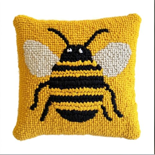 Rqwybcaxn Landschaft Knüpfkissen Set,Bienenmuster,Für Kinder Oder Anfänger Erwachsene Zum Selber Knüpfen,Diy Knüpfteppich Knüpfpackung,Knüpfhaken Set,43X43Cm Rqwybcaxn Landschaft Knüpfkissen Set,Bienenmuster,Für Kinder Oder Anfänger Erwachsene Zum Selber Knüpfen,Diy Knüpfteppich Knüpfpackung,Knüpfhaken Set,43X43Cm von Rqwybcaxn