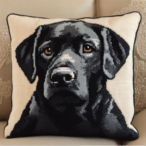 Rqwybcaxn Tier Diy Knüpfkissen Zum Selber Knüpfen Knüpfhaken-Set,Labrador,Knüpfhaken,Kissen-Stickset,Bastel- Und Heimdekoration,Latch Hook Kit,43X43Cm Rqwybcaxn Tier Diy Knüpfkissen Zum Selber Knüpfen Knüpfhaken-Set,Labrador,Knüpfhaken,Kissen-Stickset,Bastel- Und Heimdekoration,Latch Hook Kit,43X43Cm von Rqwybcaxn