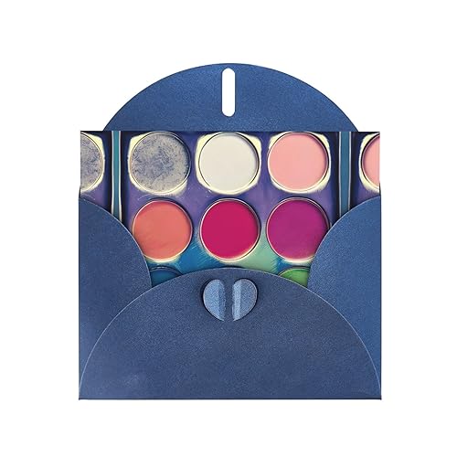 Rrkdoy Stilvolle runde Farbpalette bedruckte Grußkarte mit Perlenpapier für verschiedene Anlässe Rrkdoy Stilvolle runde Farbpalette bedruckte Grußkarte mit Perlenpapier für verschiedene Anlässe von Rrkdoy