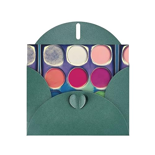 Rrkdoy Stilvolle runde Farbpalette bedruckte Grußkarte mit Perlenpapier für verschiedene Anlässe Rrkdoy Stilvolle runde Farbpalette bedruckte Grußkarte mit Perlenpapier für verschiedene Anlässe von Rrkdoy