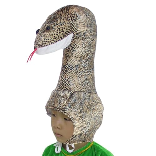 Rrlihjgu 2025 Neujahr Schlangenhut, Schlangenkostümhut - Niedliche Plüsch-Schlangen-Cosplay-Mütze, Tier-Kopfbedeckung | Chinesischer Neujahrs-Schlangenhut, Feiertags-Verkleidungszubehör für Erwachsene Rrlihjgu 2025 Neujahr Schlangenhut, Schlangenkostümhut - Niedliche Plüsch-Schlangen-Cosplay-Mütze, Tier-Kopfbedeckung | Chinesischer Neujahrs-Schlangenhut, Feiertags-Verkleidungszubehör für Erwachsene von Rrlihjgu