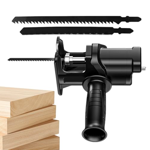 Rrlihjgu Alternativer Schnittsägenadapter, manueller Stichsägekopf, Schneidzubehör für Elektrowerkzeuge aus Holz, Metall, Pappe und PVC-Rohren Rrlihjgu Alternativer Schnittsägenadapter, manueller Stichsägekopf, Schneidzubehör für Elektrowerkzeuge aus Holz, Metall, Pappe und PVC-Rohren von Rrlihjgu