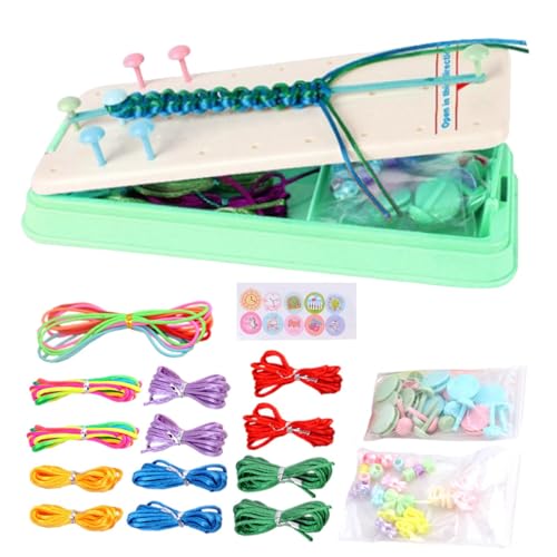 Rrlihjgu Flecht-Set für Kinder, geflochtenes Handseil-Set – Armband-Set aus elastischem Handseil; Armband-Set aus elastischem Handseil; Armband-Set Rrlihjgu Flecht-Set für Kinder, geflochtenes Handseil-Set – Armband-Set aus elastischem Handseil; Armband-Set aus elastischem Handseil; Armband-Set von Rrlihjgu