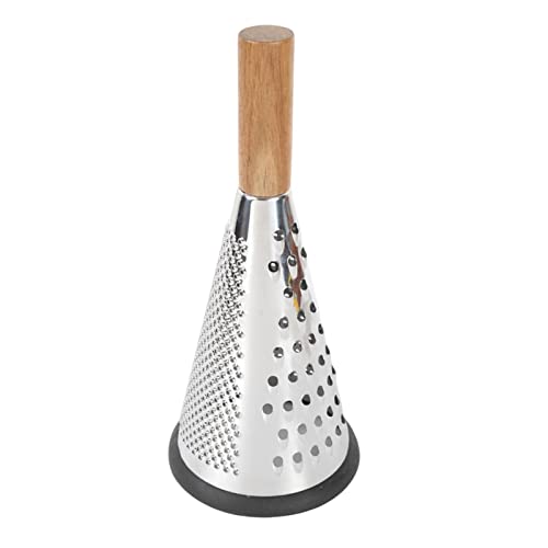 Rrlihjgu Käsereibe mit Griff, 20,3 cm (8 Zoll), Edelstahlreibe mit , professionelle Kastenreibe, Edelstahl mit 3 Seiten, ideal für Parmesan, , Ingwer von Rrlihjgu