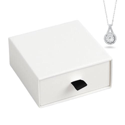 Rrlihjgu Kleine Schmuckschatulle für Halsketten, Organizer mit Fächern für Schlafzimmer, Reisen, Geburtstagsgeschenke, Hochzeiten und Feiern Rrlihjgu Kleine Schmuckschatulle für Halsketten, Organizer mit Fächern für Schlafzimmer, Reisen, Geburtstagsgeschenke, Hochzeiten und Feiern von Rrlihjgu