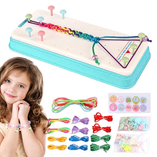 Rrlihjgu Set zur Herstellung von Armbändern, Bastelset für Kinder | Armband-Set aus elastischem Handseil-Set – Armband Set aus elastischen Handseilen, Armband-Set von Rrlihjgu