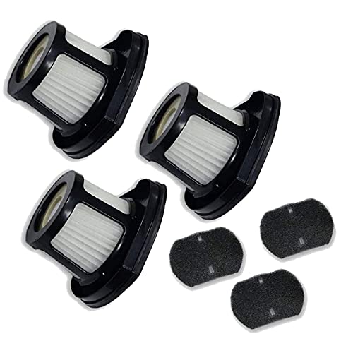 Rtppyakk 3 Packe Filter für 2390 2390A 2389 Tierhaar Radiergummi Batterie Hand Staubsauger für Haustiere Teil 614212 1614203 1614204 von Rtppyakk