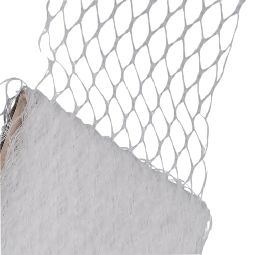 Durchbrochenes Tüllband, weich, feine Maschen, Nähen, Schönheitswettbewerb, Hochzeitsdekoration für Frauen, handgewebte Details, Kopfbedeckung von Ruarby