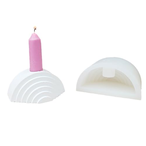 Gewölbter Halter Silikonformen Gips-Silikon für Epoxidharz-Teelicht Gewölbter Halter Silikonformen Gips-Silikon für Epoxidharz-Teelicht von Ruarby