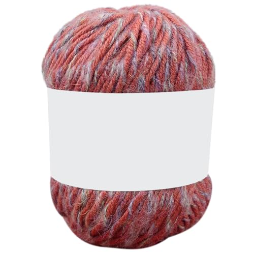 Knäuel Wollgarn-Set zum Basteln, Erstellen von schönen Schals, Hüten und mehr, gemischte Farben, weiches Häkelgarn, 100 g dickes Wollgarn für Handstricken Knäuel Wollgarn-Set zum Basteln, Erstellen von schönen Schals, Hüten und mehr, gemischte Farben, weiches Häkelgarn, 100 g dickes Wollgarn für Handstricken von Ruarby