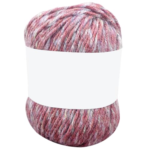Knäuel Wollgarn-Set zum Basteln, Erstellen von schönen Schals, Hüten und mehr, gemischte Farben, weiches Häkelgarn, 100 g dickes Wollgarn für Handstricken Knäuel Wollgarn-Set zum Basteln, Erstellen von schönen Schals, Hüten und mehr, gemischte Farben, weiches Häkelgarn, 100 g dickes Wollgarn für Handstricken von Ruarby