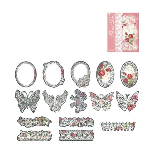 Lace Series Sticker Dekorative Blumen Aufkleber Scrapbooking Supplies Für Journal Decoration Flowers Lace Series Scrapbook Lace Series Sticker Dekorative Blumen Aufkleber Scrapbooking Supplies Für Journal Decoration Flowers Lace Series Scrapbook von Ruarby