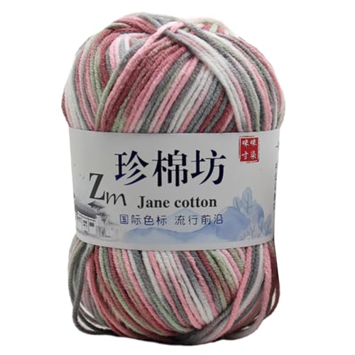 Milch-Watte, Batikfarbe, dickes Wollgarn zum Stricken, Häkeln, Babydecke, Stricken und Häkeln, Milchbaumwolle Milch-Watte, Batikfarbe, dickes Wollgarn zum Stricken, Häkeln, Babydecke, Stricken und Häkeln, Milchbaumwolle von Ruarby