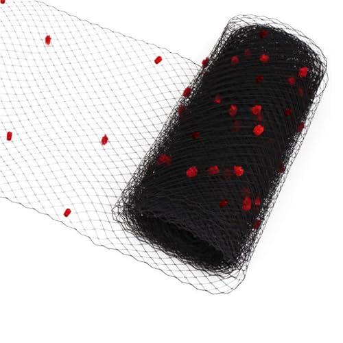 Netzstoff, zum Basteln, Nähen, Stretch, für Weihnachtsfeiern, 101,6 cm, Tüll-Gaze-Band, buntes Netz-Applikationsnetzgewebe Netzstoff, zum Basteln, Nähen, Stretch, für Weihnachtsfeiern, 101,6 cm, Tüll-Gaze-Band, buntes Netz-Applikationsnetzgewebe von Ruarby