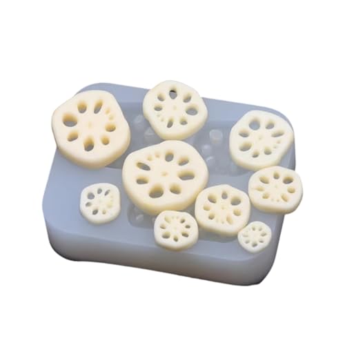 Realistische Silikonform zum Basteln von Miniatur-Lotus, Wurzelscheiben, Epoxidharz, Schmuckherstellung, Werkzeug, Schule, Handwerk, Projektform Realistische Silikonform zum Basteln von Miniatur-Lotus, Wurzelscheiben, Epoxidharz, Schmuckherstellung, Werkzeug, Schule, Handwerk, Projektform von Ruarby