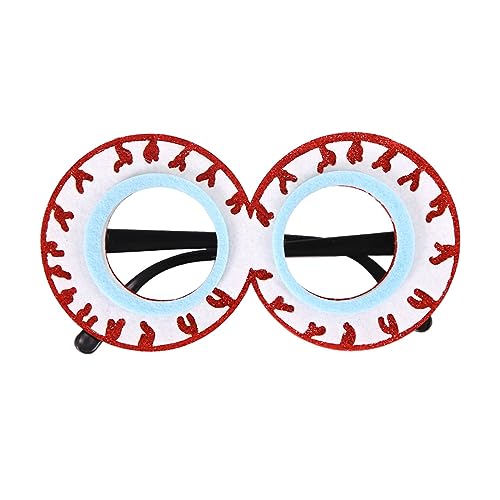 Ruarby Lustige Halloween-Requisiten, Brille, Cosplay, Party, Kostüm, Heimdekoration, Erwachsene, Kinder, Foto-Brillen von Ruarby