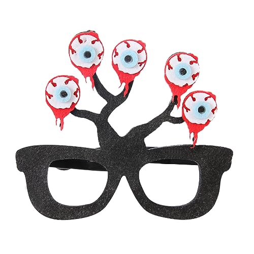 Ruarby Lustige Halloween-Requisiten, Brille, Cosplay, Party, Kostüm, Heimdekoration, Erwachsene, Kinder, Foto-Brillen von Ruarby