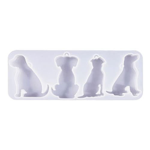 Ruarby Silikonform, Tier, Hund, Schlüsselanhänger, DIY, Kristall, Ohrringe, Anhänger, Epoxidharz, Schmuckherstellung, Zubehör Ruarby Silikonform, Tier, Hund, Schlüsselanhänger, DIY, Kristall, Ohrringe, Anhänger, Epoxidharz, Schmuckherstellung, Zubehör von Ruarby