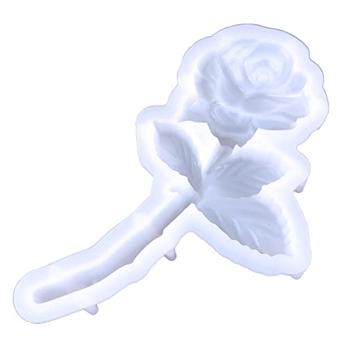 Silikonharzform Rose Epoxidharz Gussform Für Bastelauto Anhänger Schmuck Die Schlüsselbund Silikonform Machen von Ruarby