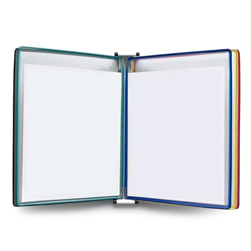 Wandmontierter Referenz-Organizer, 5 leicht zu ladende Display-Taschen für Lager, Labor Wandmontierter Referenz-Organizer, 5 leicht zu ladende Display-Taschen für Lager, Labor von Ruarby