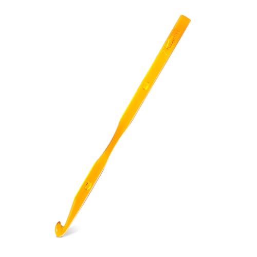 Ruasol 7mm große Häkelnadeln, Häkelnadeln mit ergonomischen Griffen, transparente Häkelnadel zum Stricken von dickem Garn, Häkelnadel lang für Anfänger, Komfort für Arthritische Ruasol 7mm große Häkelnadeln, Häkelnadeln mit ergonomischen Griffen, transparente Häkelnadel zum Stricken von dickem Garn, Häkelnadel lang für Anfänger, Komfort für Arthritische von Ruasol