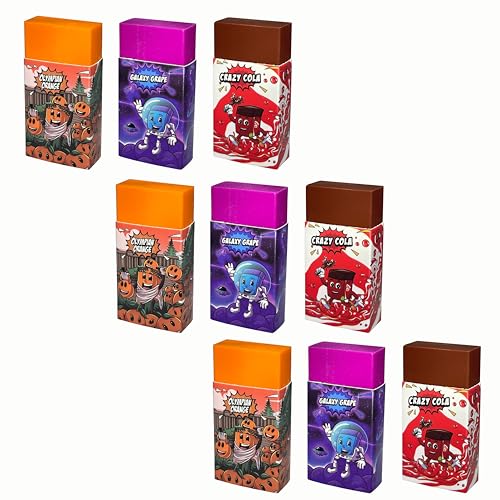 Radiergummi Kinder - 3 * 3 Radierer mit Cola/Traube/Orange Duft - Kleine, Lustige, Weiche Radiergummis für Schule - Radiergummi Set für Kinder, Jungen, Mädchen - Mitgebsel Kindergeburtstag Radiergummi Kinder - 3 * 3 Radierer mit Cola/Traube/Orange Duft - Kleine, Lustige, Weiche Radiergummis für Schule - Radiergummi Set für Kinder, Jungen, Mädchen - Mitgebsel Kindergeburtstag von Rubby Rubber