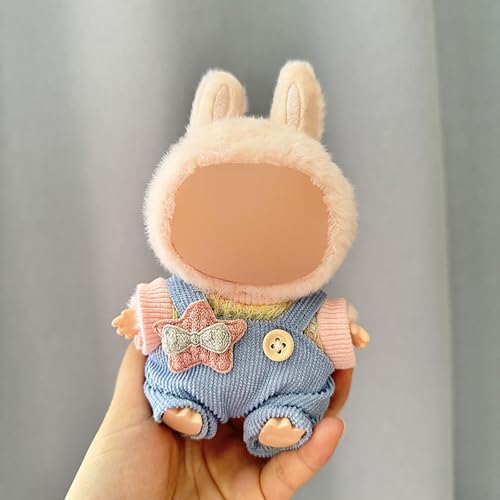 17 cm große Kleidung für Puppen (Keine Puppe) – Handgefertigtes Häkelset Puppen, Puppenkleidung, Outfit Accessoires, Stylische Kleidung für Puppen (E) von Rubu22a