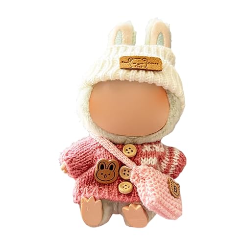 17 cm große Kleidung für Puppen (Keine Puppe) – Handgefertigtes Häkelset Puppen, Puppenkleidung, Outfit Accessoires, Stylische Kleidung für Puppen (H) von Rubu22a