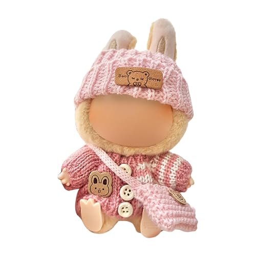17 cm große Kleidung für Puppen (Keine Puppe) – Handgefertigtes Häkelset Puppen, Puppenkleidung, Outfit Accessoires, Stylische Kleidung für Puppen (I) von Rubu22a