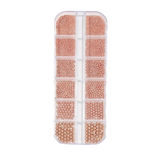 Glas Nailart Strasssteine Kristall Flatback Edelsteine Runde, ​​für Handwerk Gemischt 6 Größen 0.8~3mm (E) von Rubu22a