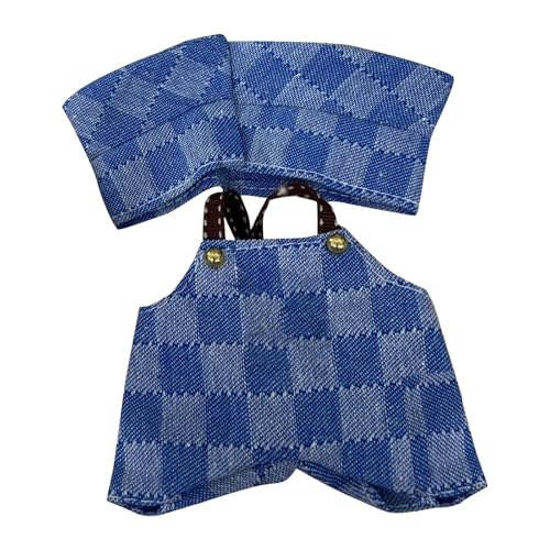 Kleidung für Puppen (Keine Puppe) – Handgefertigtes Häkelset Puppen, Puppenkleidung, Outfit Accessoires, Stylische Kleidung für Puppen (D) von Rubu22a