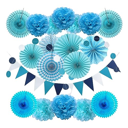 Geburtstag Decor Pom Poms Wimpel Schnur zum Aufhängen Wirbel Dekor Hochzeit Geburtstag hängende Wirbel Dekor Geburtstag Decor Pom Poms Wimpel Schnur zum Aufhängen Wirbel Dekor Hochzeit Geburtstag hängende Wirbel Dekor von Rudiaoa