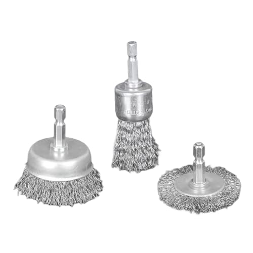 Hexagonal Shank Stahlbohrdrahtdrahtbürste Set Zum Klemmen Von 1/4 Zoll Elektrobohrer Effiziente Rostentfernung Hexagonal Shank Stahlbohrdrahtdrahtbürste Set Zum Klemmen Von 1/4 Zoll Elektrobohrer Effiziente Rostentfernung von Rudiaoa