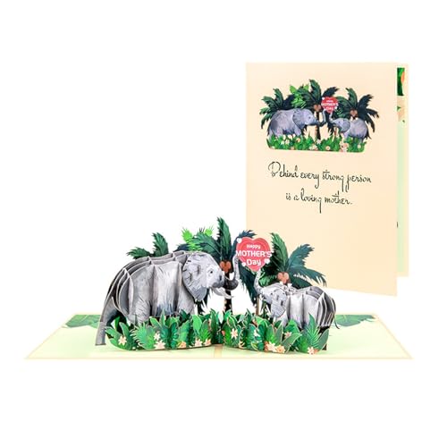 Popup Karten 3D Elefant Popup Geburtstagskarte Popup Grußkarten Karten für Valentinstag Muttertag Geburtstag Popup Karten 3D Elefant Popup Geburtstagskarte Popup Grußkarten Karten für Valentinstag Muttertag Geburtstag von Rudiaoa