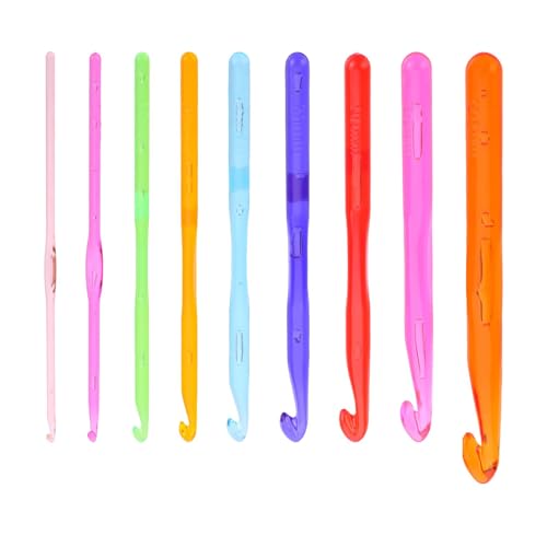 Rudiaoa 9pcs Farbenfrohe Häkelhaken Ergonomischer Häkelhaken Anfänger Häkeln Rudiaoa 9pcs Farbenfrohe Häkelhaken Ergonomischer Häkelhaken Anfänger Häkeln von Rudiaoa