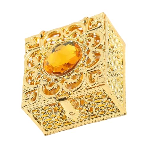 Rudiaoa Dekorative Schmuck Organisatoren Lagerbehälter Elegante Retro Schmuckschatulle Für Halskette Und Ohrringlagerung Rudiaoa Dekorative Schmuck Organisatoren Lagerbehälter Elegante Retro Schmuckschatulle Für Halskette Und Ohrringlagerung von Rudiaoa