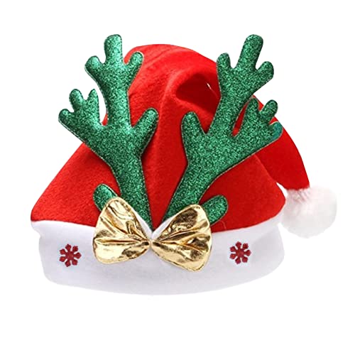 Rudiaoa Hirschhorn Weihnachtsmütze Plüsch Nikolausmütze Lustige Mütze Weihnachten Party Hut Weihnachten Party Dekorationen Weihnachtsmann Kostüm Rudiaoa Hirschhorn Weihnachtsmütze Plüsch Nikolausmütze Lustige Mütze Weihnachten Party Hut Weihnachten Party Dekorationen Weihnachtsmann Kostüm von Rudiaoa