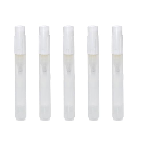 Rudiaoa Leere Marker, Acrylfarbe, Marker, transparent, nachfüllbar, leer, nachfüllbar, für Künstler, 5 Stück Rudiaoa Leere Marker, Acrylfarbe, Marker, transparent, nachfüllbar, leer, nachfüllbar, für Künstler, 5 Stück von Rudiaoa