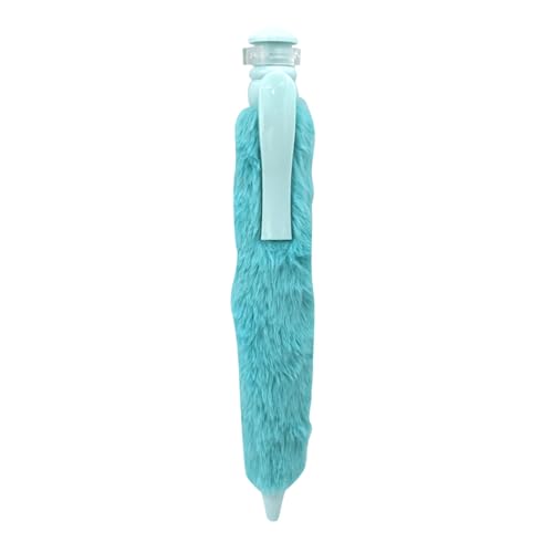 Rudiaoa Plüsch-Kugelschreiber, 1,0 mm, einziehbarer Kugelschreiber, Ölstift, Schreibwarenstift, glattes Schreiben, für Büro, Schule von Rudiaoa