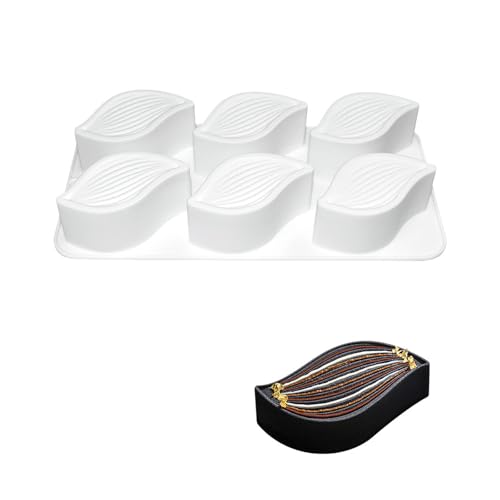 Rudiaoa Silikonformen in Blattform, Backwerkzeug, Mousse, Kuchendekoration, Formen für Schokolade, Süßigkeiten, Kerzen, Seife Rudiaoa Silikonformen in Blattform, Backwerkzeug, Mousse, Kuchendekoration, Formen für Schokolade, Süßigkeiten, Kerzen, Seife von Rudiaoa