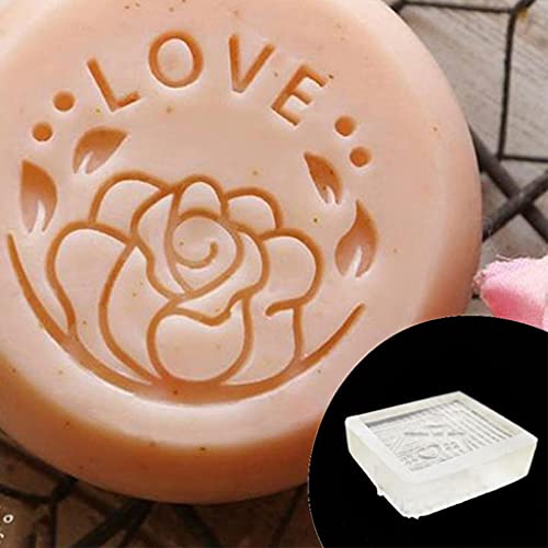 Rudiaoa Valentinstag Seife Stamper Liebe Herz Rosenmuster Acrylseife Stempel Block Handgefertigt Natürliche Ätherische Ölseife Siegel Rudiaoa Valentinstag Seife Stamper Liebe Herz Rosenmuster Acrylseife Stempel Block Handgefertigt Natürliche Ätherische Ölseife Siegel von Rudiaoa