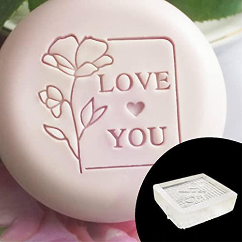 Rudiaoa Valentinstag Seife Stamper Liebe Herz Rosenmuster Acrylseife Stempel Block Handgefertigt Natürliche Ätherische Ölseife Siegel Rudiaoa Valentinstag Seife Stamper Liebe Herz Rosenmuster Acrylseife Stempel Block Handgefertigt Natürliche Ätherische Ölseife Siegel von Rudiaoa