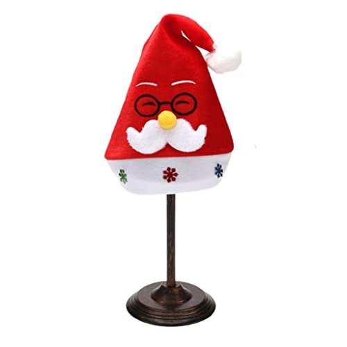 Weihnachtsmütze, Weihnachtsmannmütze, Urlaubsmütze für Erwachsene, Uni, goldfarben, bequem, rot, für Neujahrsparty Weihnachtsmütze, Weihnachtsmannmütze, Urlaubsmütze für Erwachsene, Uni, goldfarben, bequem, rot, für Neujahrsparty von Rudiaoa