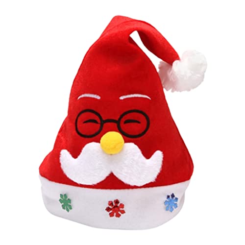 Weihnachtsmütze, Weihnachtsmannmütze, Urlaubsmütze für Erwachsene, Uni, goldfarben, bequem, rot, für Neujahrsparty Weihnachtsmütze, Weihnachtsmannmütze, Urlaubsmütze für Erwachsene, Uni, goldfarben, bequem, rot, für Neujahrsparty von Rudiaoa
